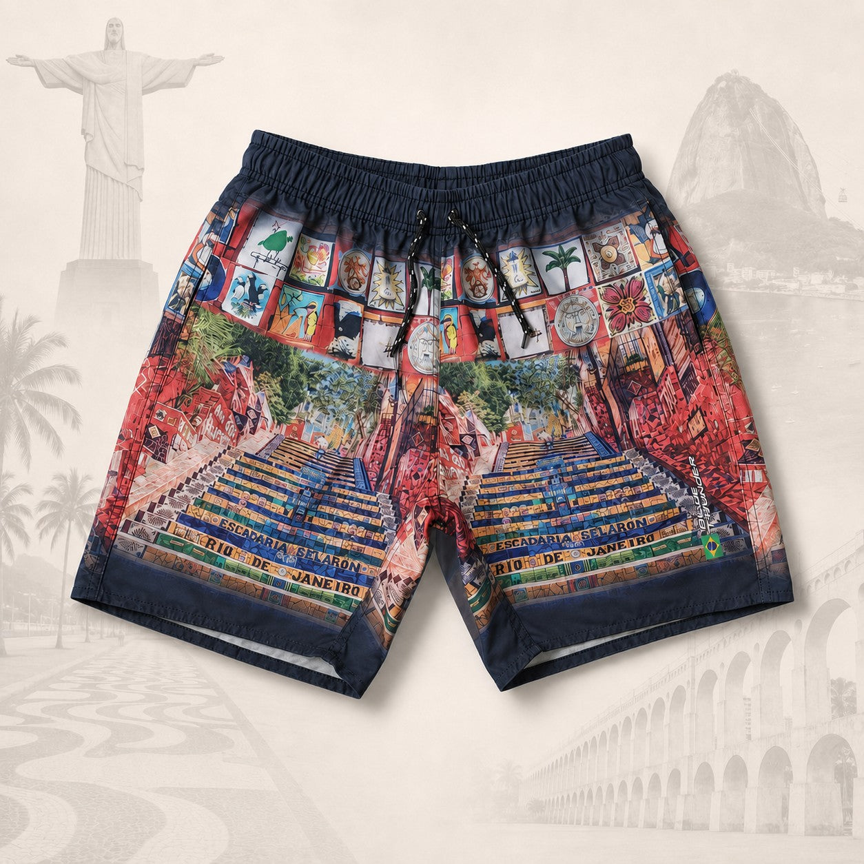 Short Escadaria Selarón — BLUE THUNDER SPORT
