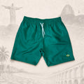 Short Essential Verde Bandeira — fundo claro do Rio