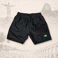 Short Essential Black — fundo claro do Rio