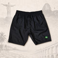 Short Essential Black Core — fundo claro do Rio