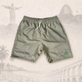Short Essential Khaki — fundo claro do Rio