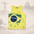 Regata Brasil Mosaico — fundo claro do Rio