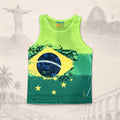 Regata Brasil Gradient — fundo claro do Rio