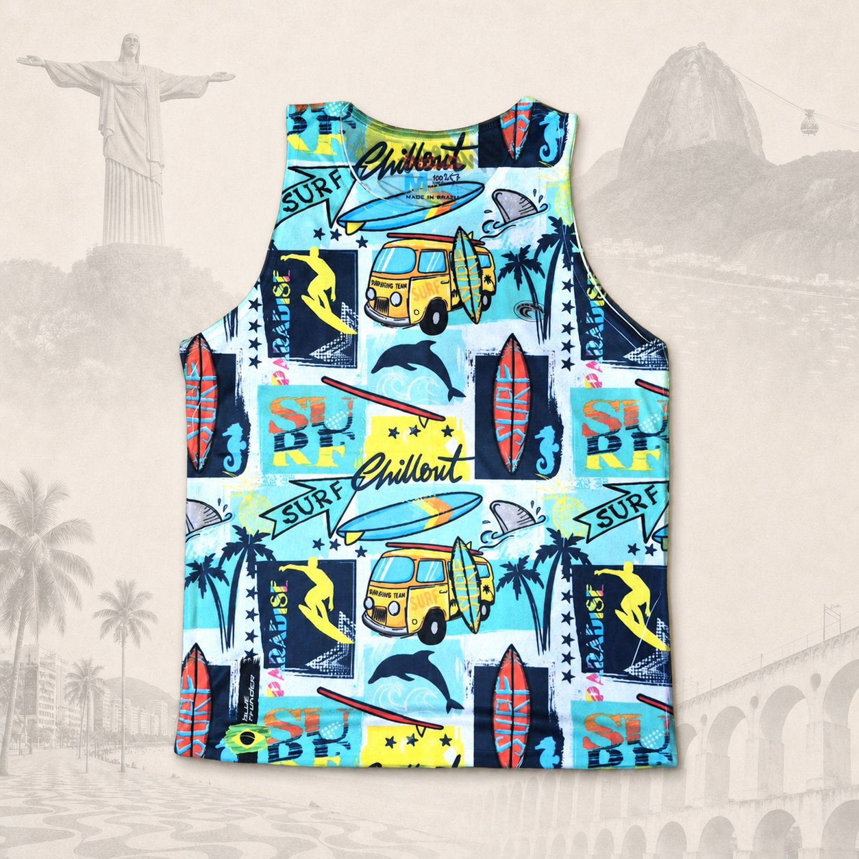 Regata Surf Carioca — fundo claro do Rio