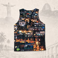 Regata Favela Night — fundo claro do Rio
