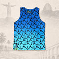Regata Corcovado Blue — fundo claro do Rio