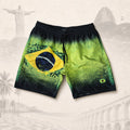 Short Brasil Neon Fade — fundo claro do Rio